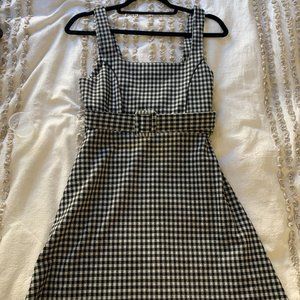 Topshop Mini Plaid Dress
